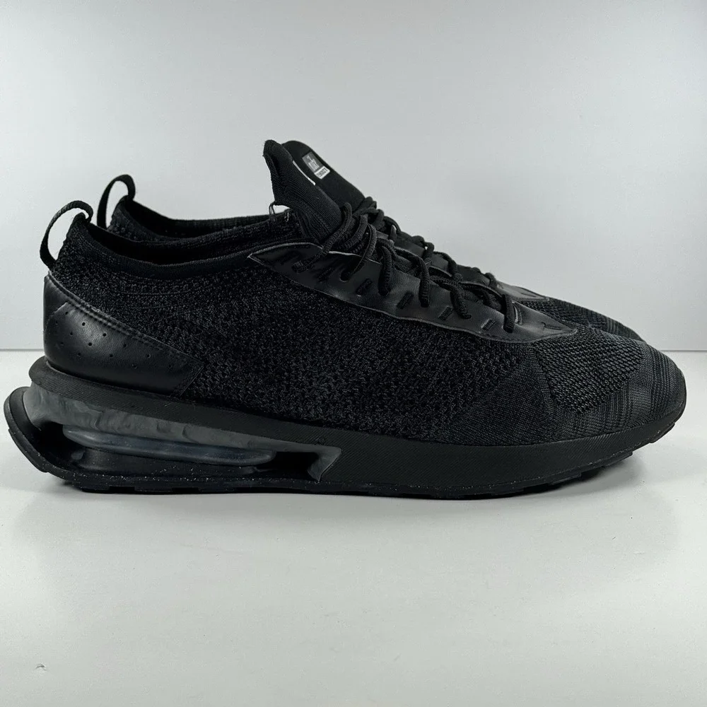 Nike Air Max Flyknit Racer FD2764-001‎ Shoes Black Anthracite Black Men's 14